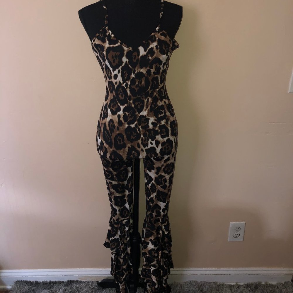 Leopard jumpsuit